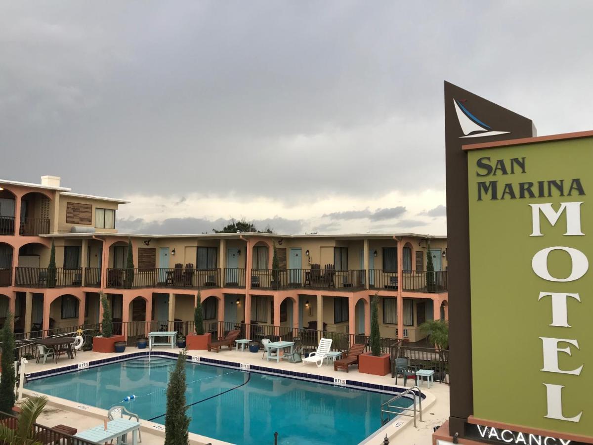 San Marina Motel Daytona Дейтона-Бич Экстерьер фото